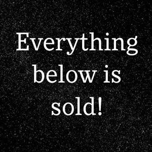 Items past here are sold!